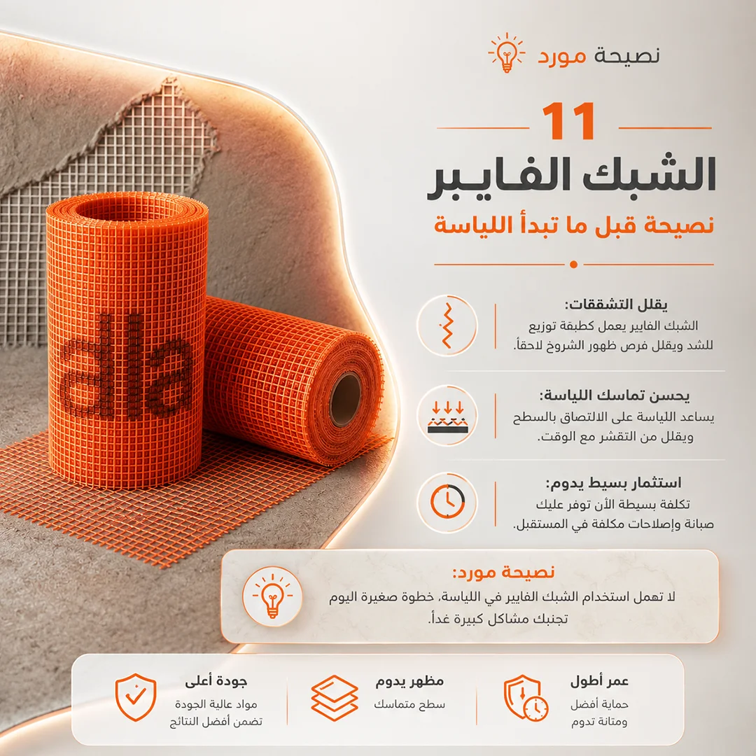 شبك الفايبر للياسة - الزين