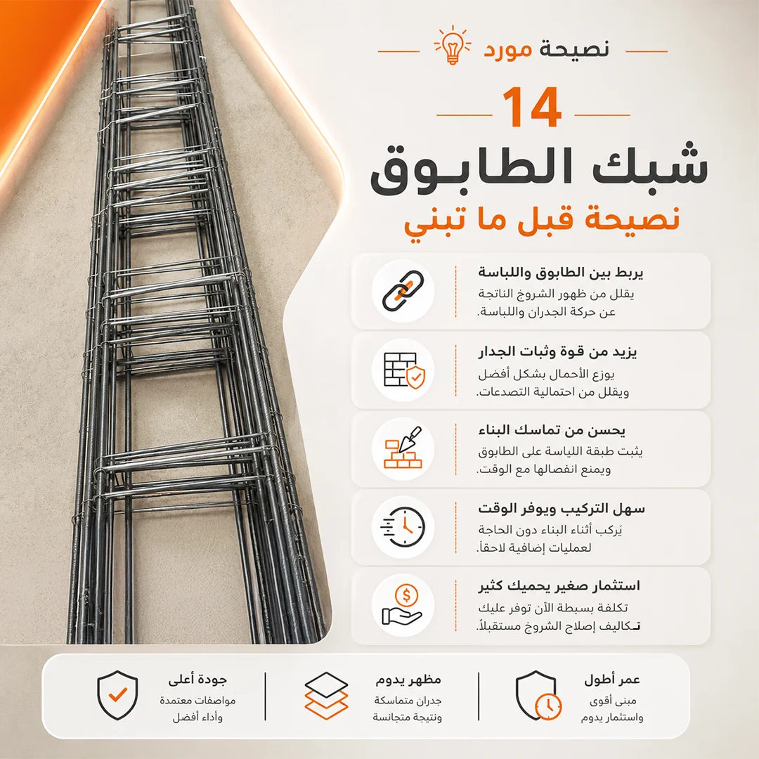 شبك الطابوق المعدني - الزين
